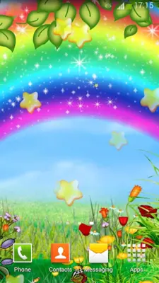 Cute Rainbow Live Wallpaper android App screenshot 12