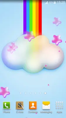 Cute Rainbow Live Wallpaper android App screenshot 6