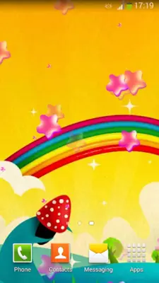 Cute Rainbow Live Wallpaper android App screenshot 8